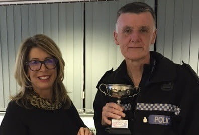 Deputy PCC Sue Arnold and Special Sgt John Tinney Copy