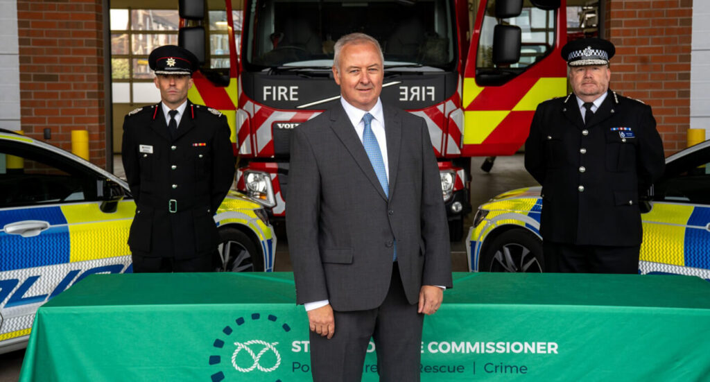 New Staffordshire Commissioner takes oath to both emergency services