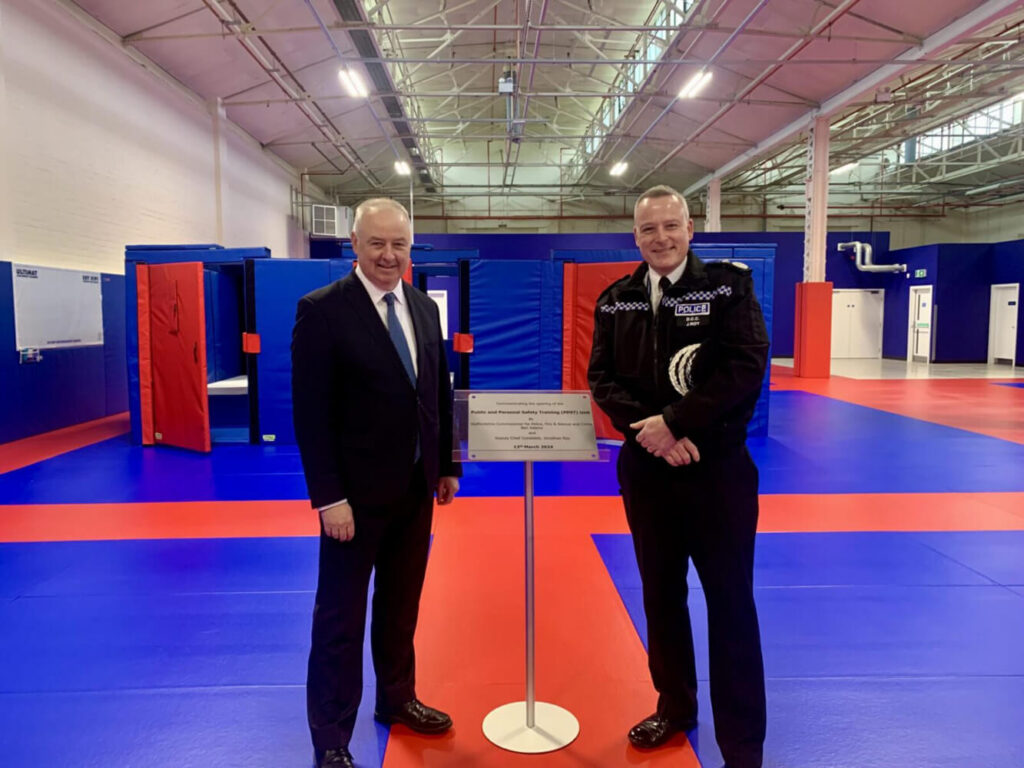 Staffordshire Commissioner opens new officer training facility