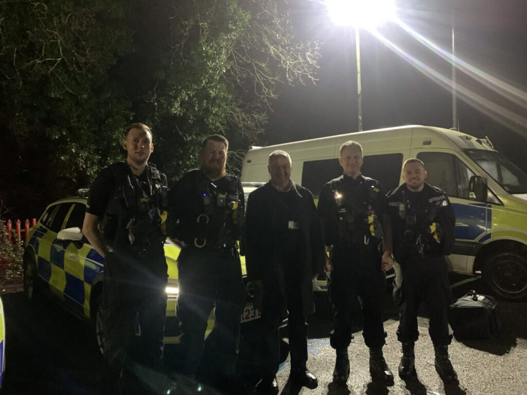 Staffordshire Commissioner spends time on patrol with force vehicle crime team