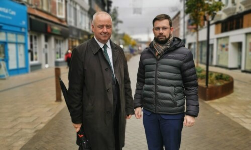 Safer Streets - Ben Adams and George Allen in Burton