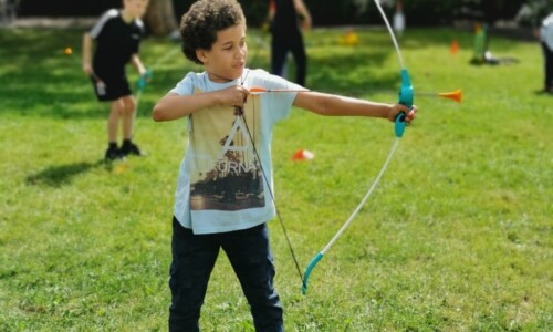 space archery activity