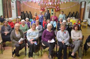 Ipstones WI with PCC Matthew Ellis