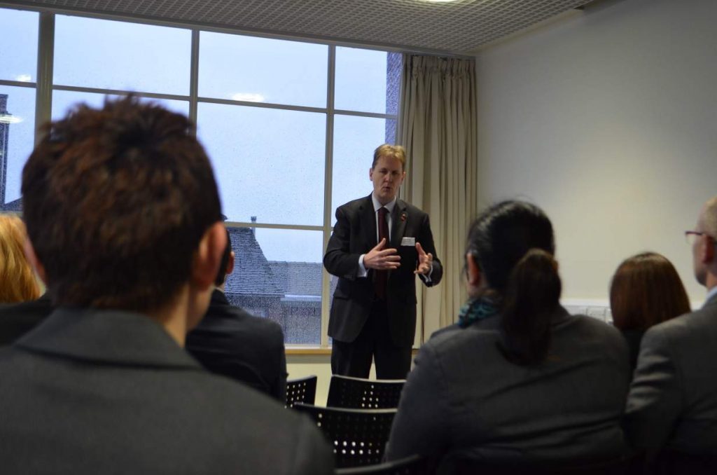 PCC Matthew Ellis talks to members of futurefinest SMALL