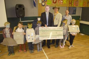 PCC Matthew Ellis with th Lichfield Scout Group