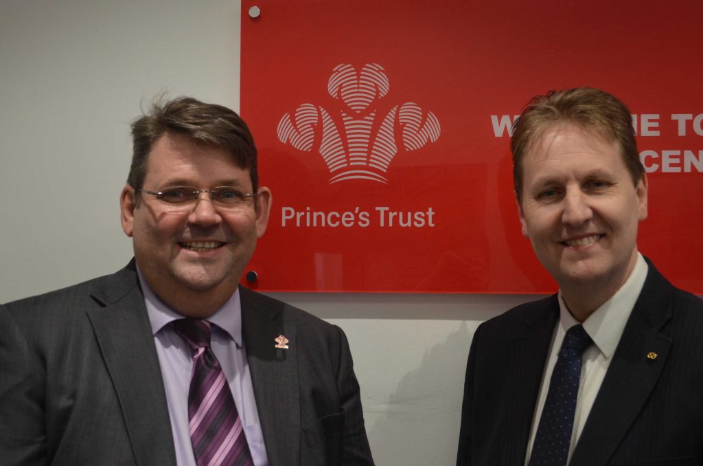 PCC Matthew Ellis with Paul Beesley