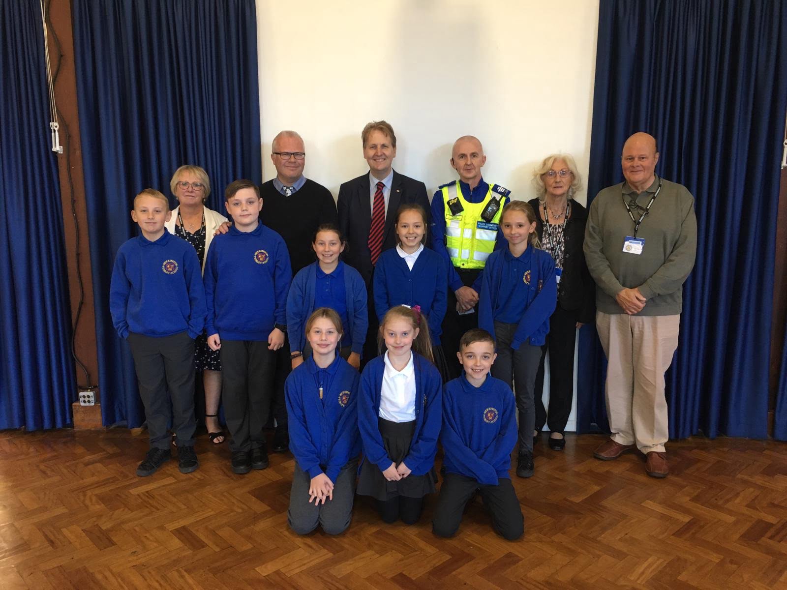 Staffordshire Commissioner celebrates success of Junior Police Cadets