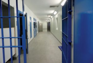 Custody site interior