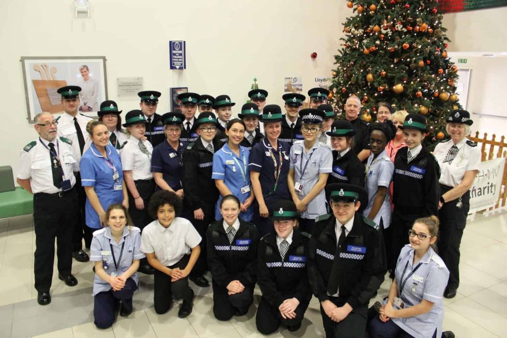 hospital cadets visit